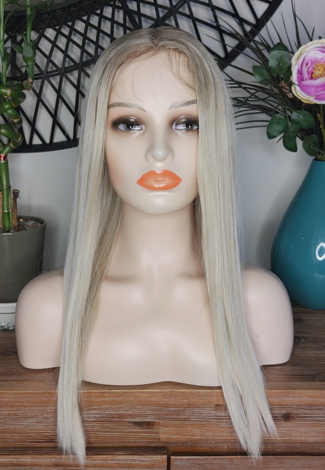 Albina Wig | Light Blonde Ombre Lace Front