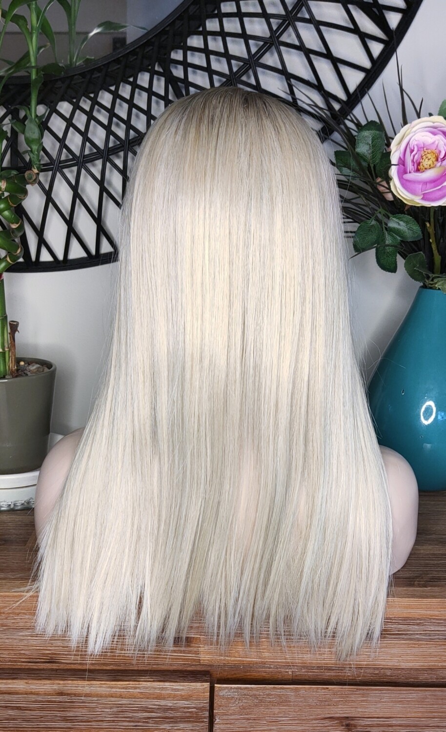 Albina Wig | Light Blonde Ombre Lace Front