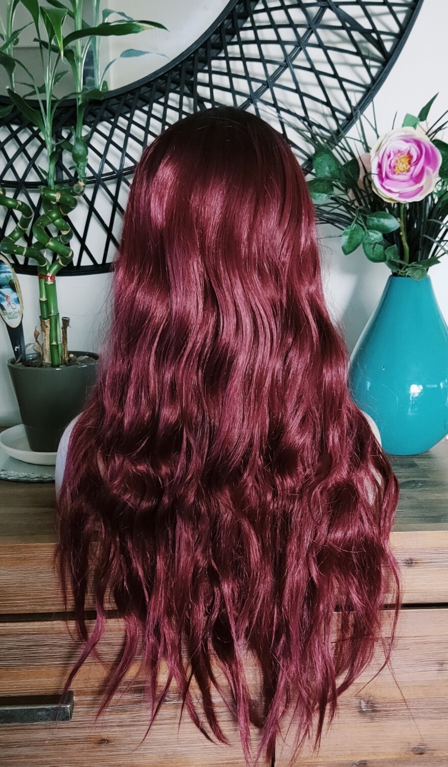 Cosplay Wig | Wine Red Ombre