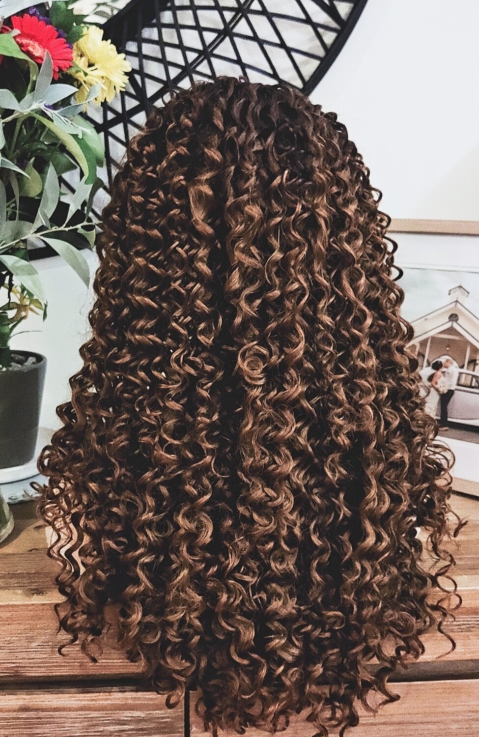 Rose Wig | Honey Brown Ombre Lace Front 