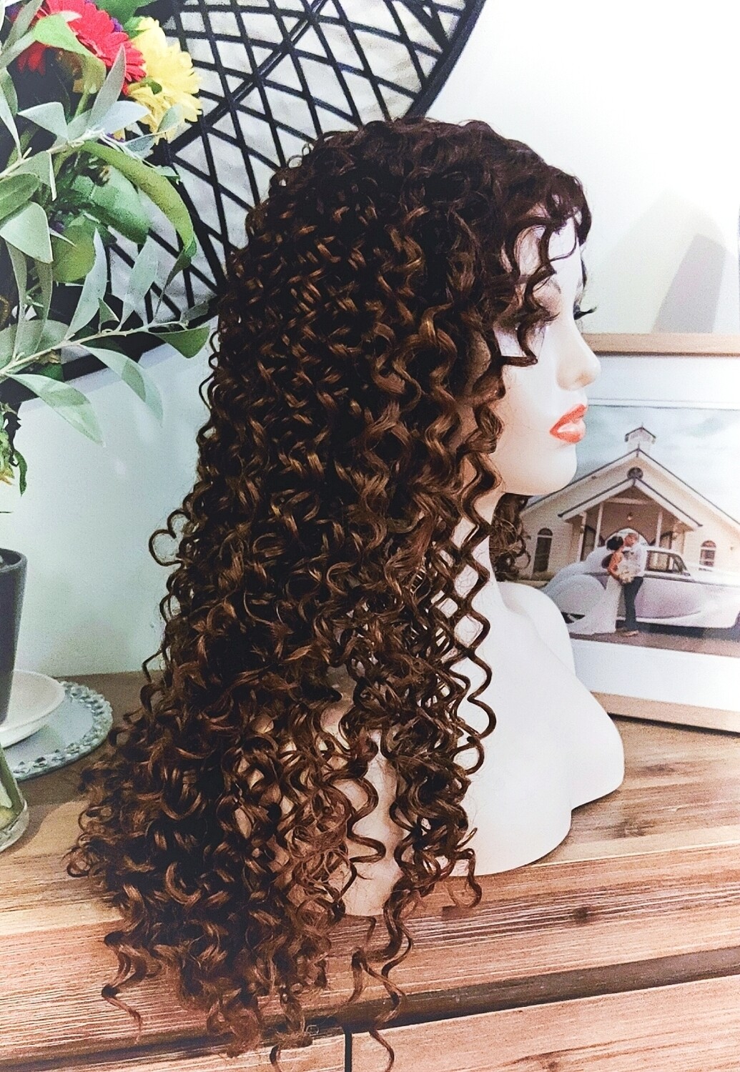 Rose Wig | Honey Brown Ombre Lace Front 