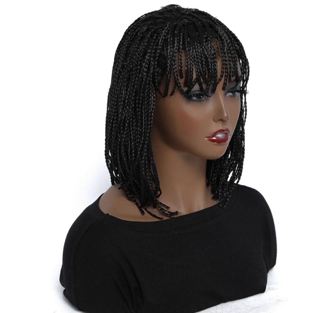 Taylah Wig | Natural Black Box Braids