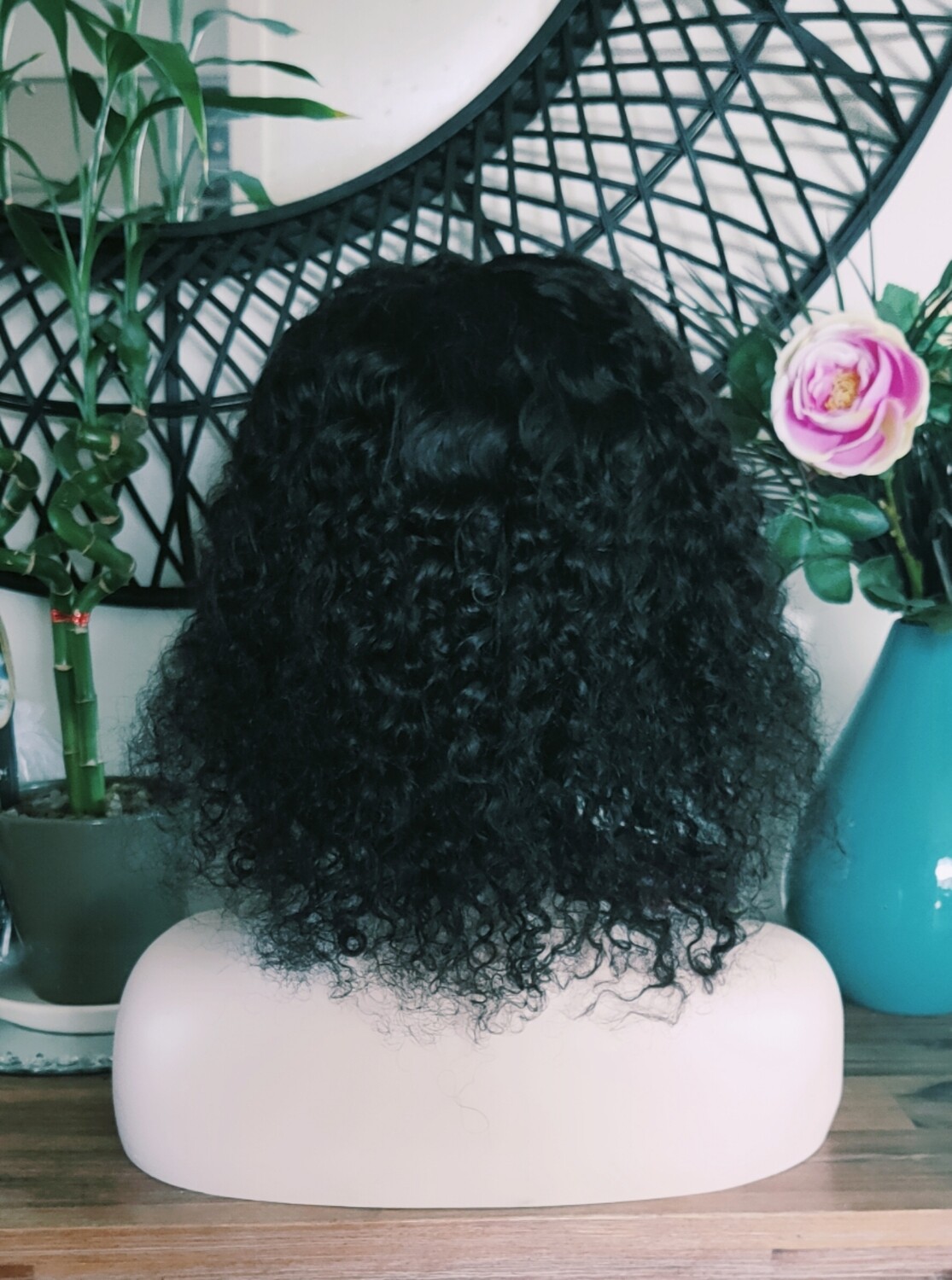 Mai Wig | Natural Black Human Hair Headband