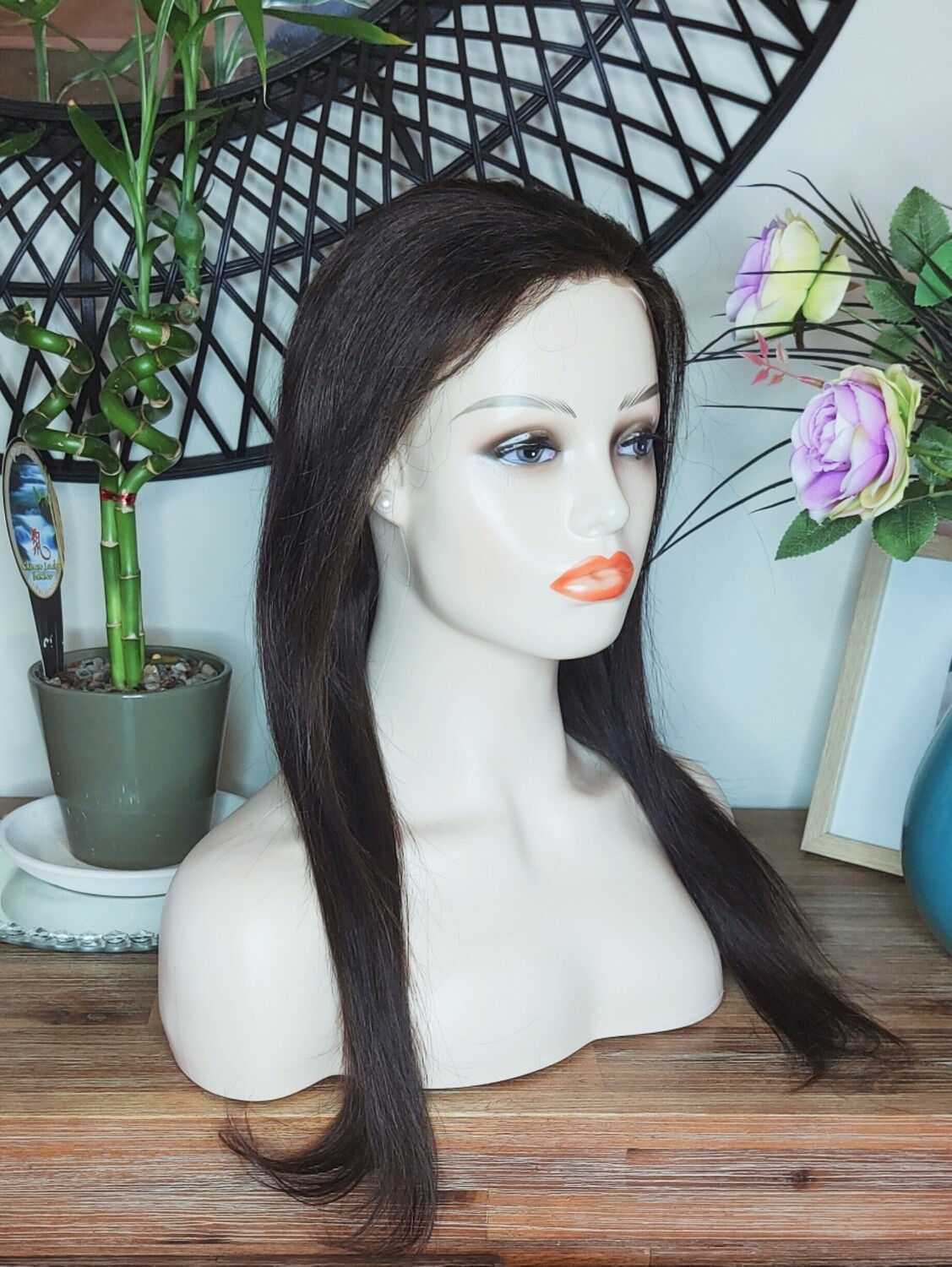 Polli Wig | Dark Brown Human Hair Lace Front