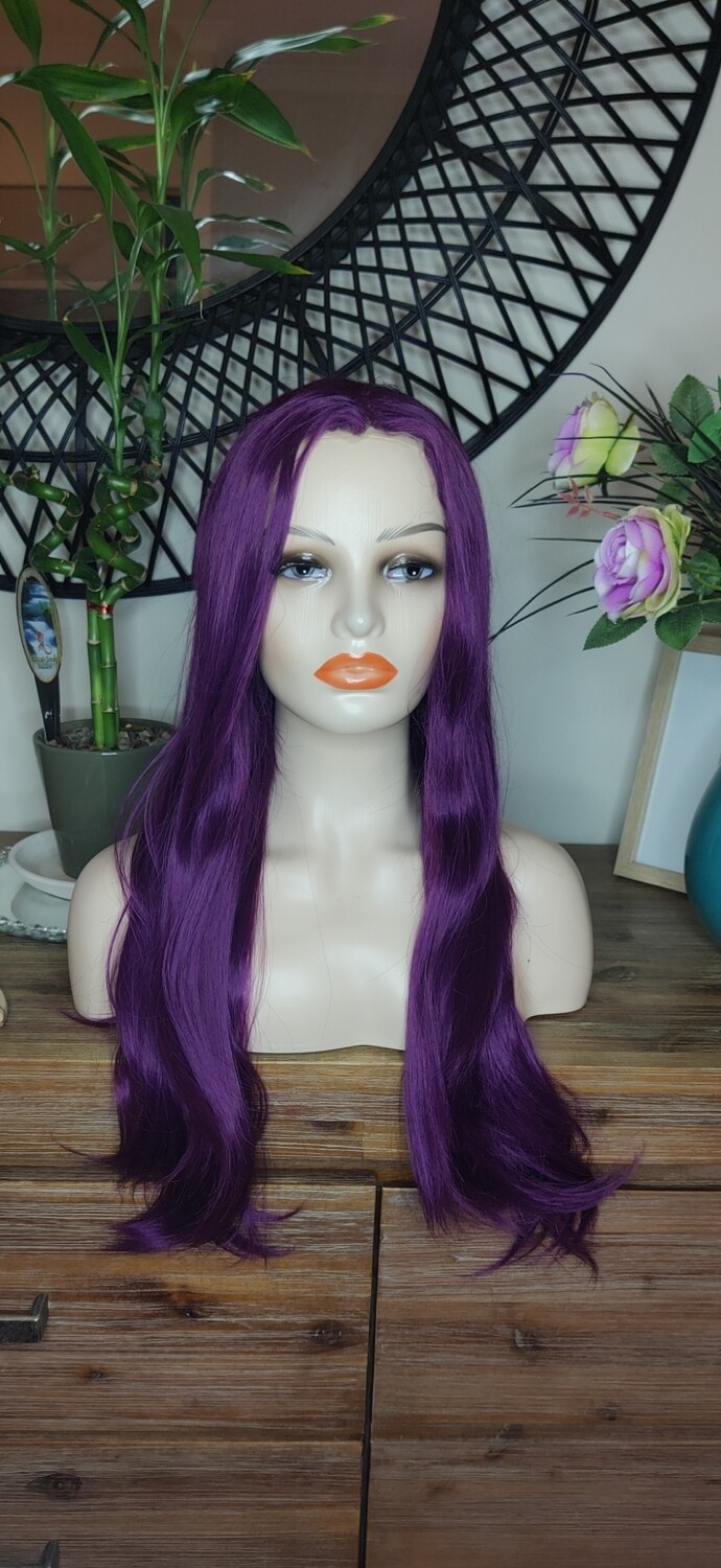 Cosplay Wig | Bright Purple Free Part Lace Front
