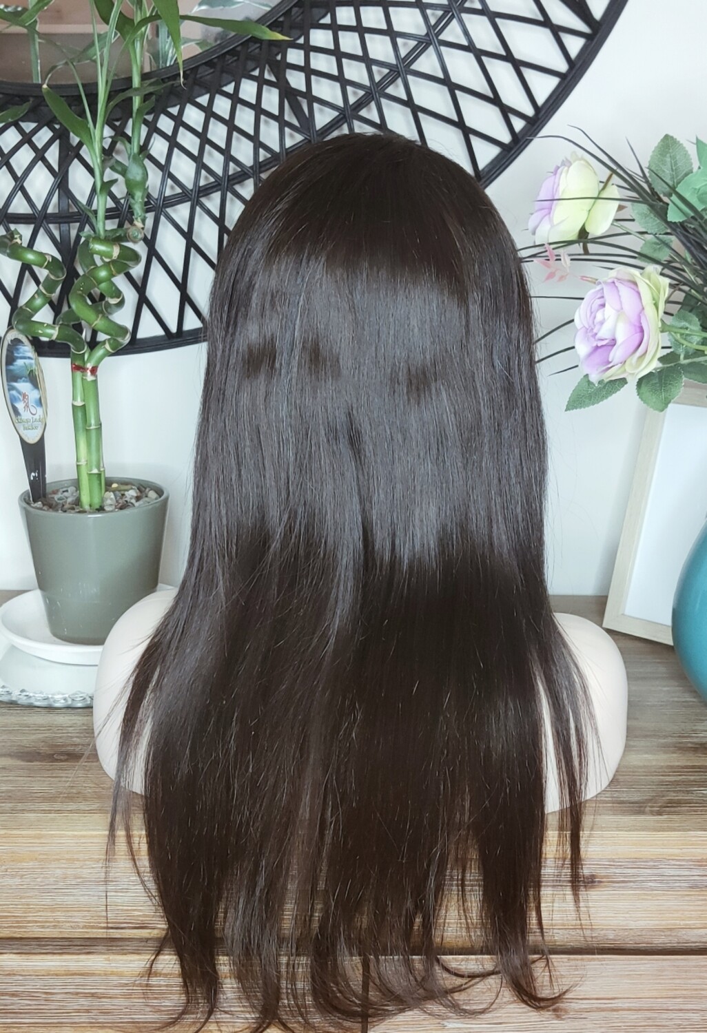 Polli Wig | Dark Brown Human Hair Lace Front