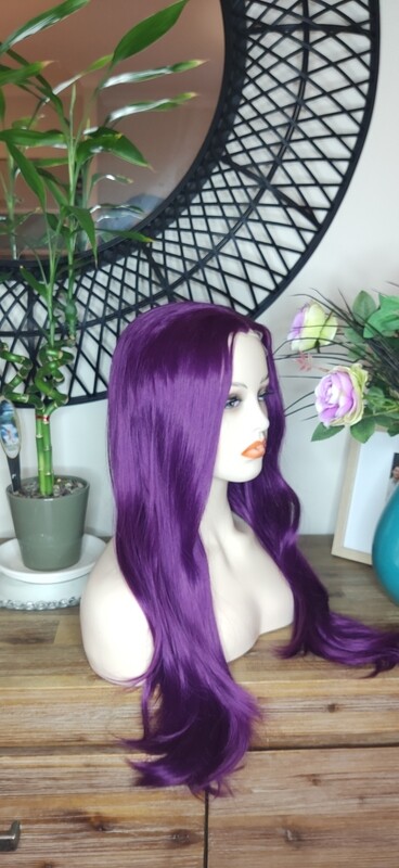 Cosplay Wig | Bright Purple Free Part Lace Front