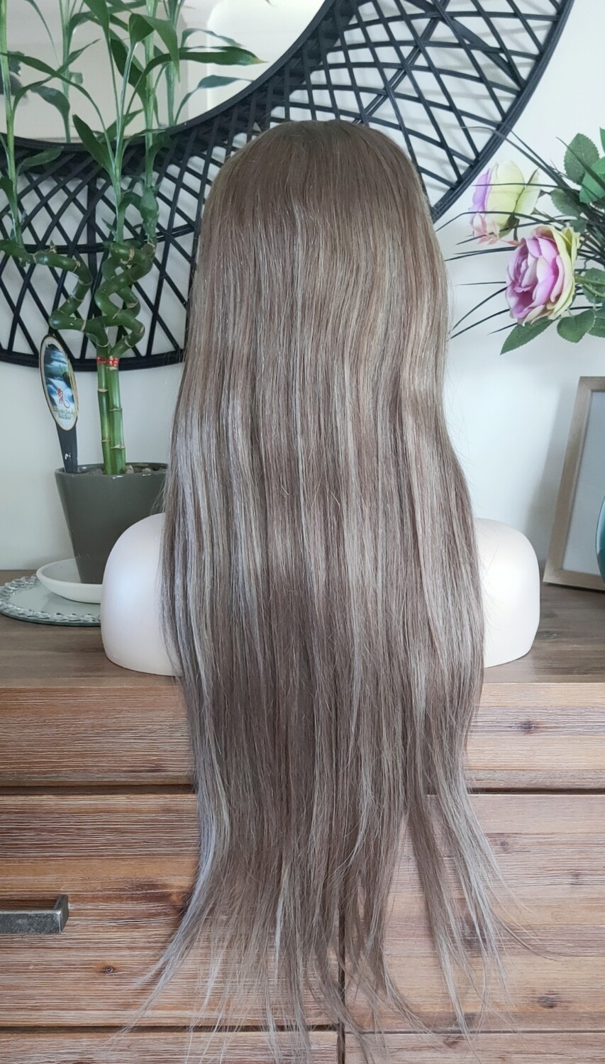 Kate Wig | Titanium Blonde Human Hair Lace Front 