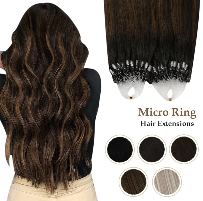 LUXURY MICRO BEAD HAIR EXTENSIONS 22"|24"