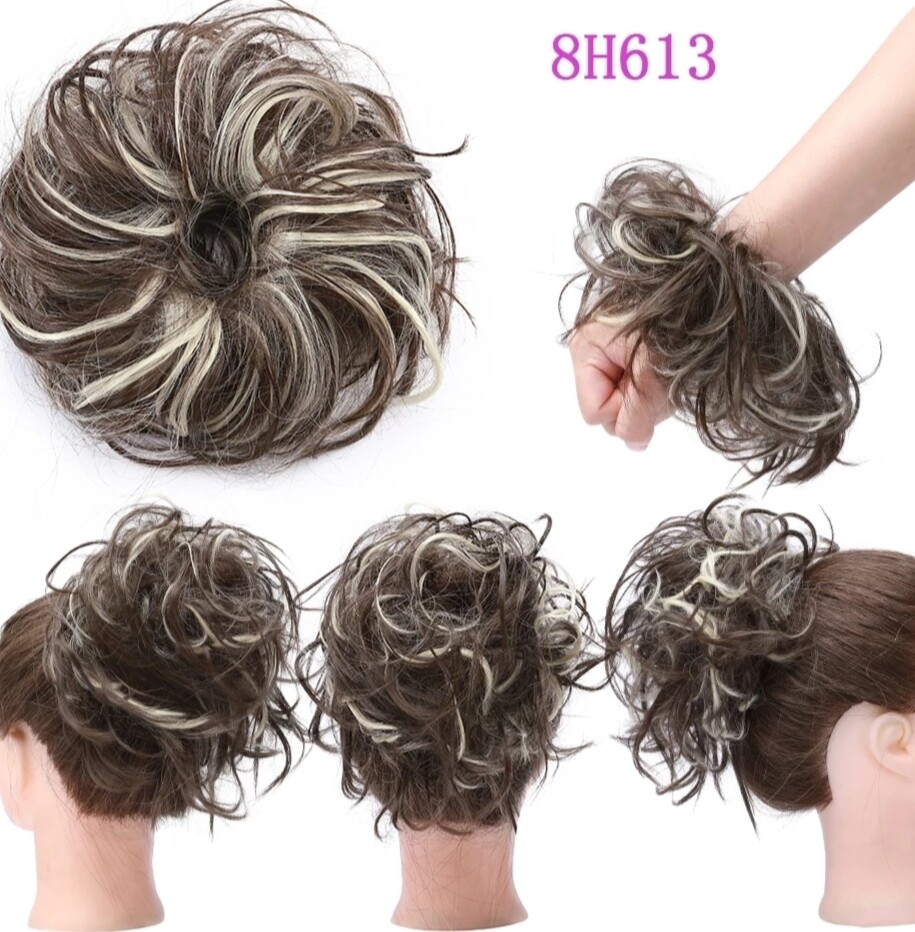 MESSY SYNTHETIC HAIR BUN