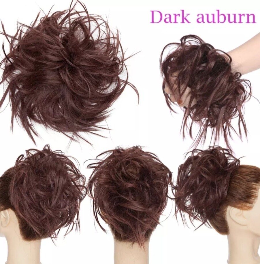MESSY SYNTHETIC HAIR BUN