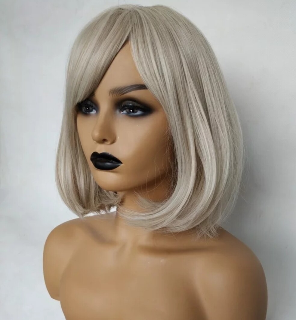 Irene Wig | Icy Blonde with Highlights 