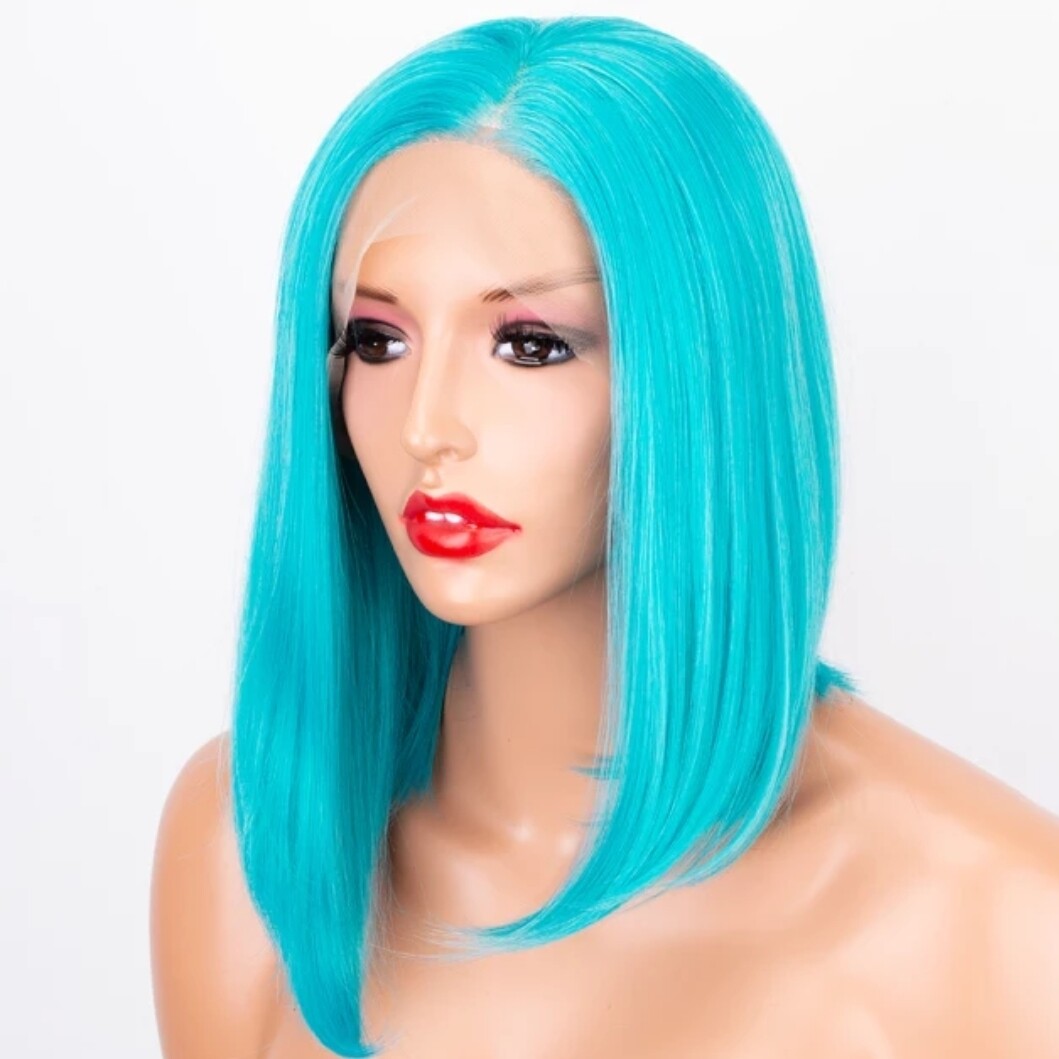 Cosplay - Wig - Aqua Free Part Lace Front