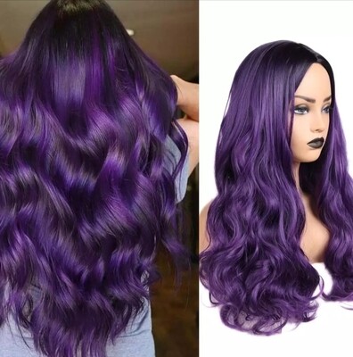 Cosplay - Wig - Vibrant Purple