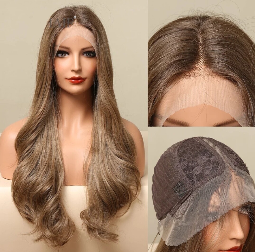 Tonee Wig | Ash Brown Ombre Lace Front 