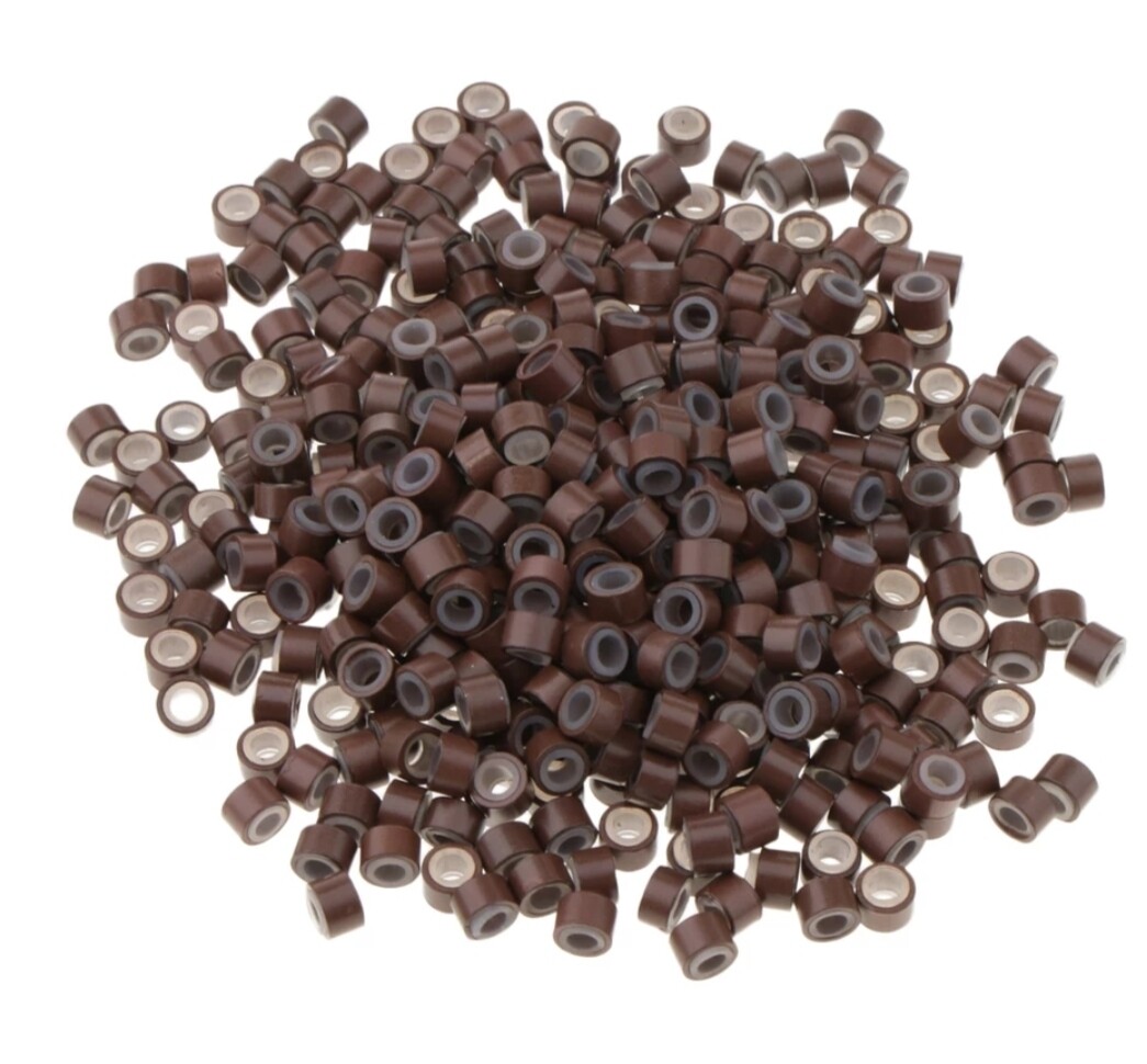 HAIR EXTENSION SILICONE LINED MICRO BEADS 500PC PACK