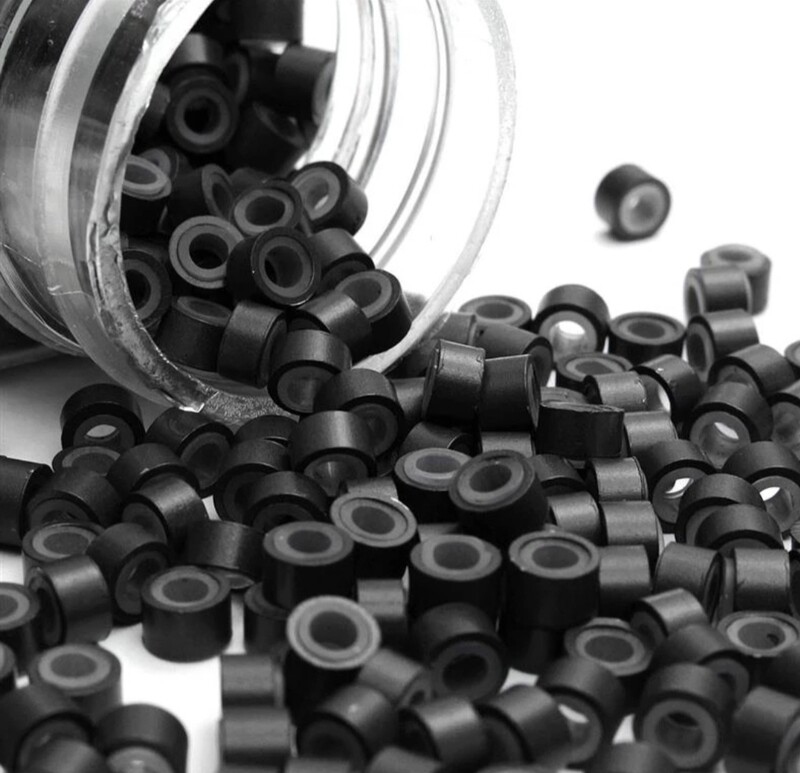 HAIR EXTENSION SILICONE LINED MICRO BEADS 500PC PACK