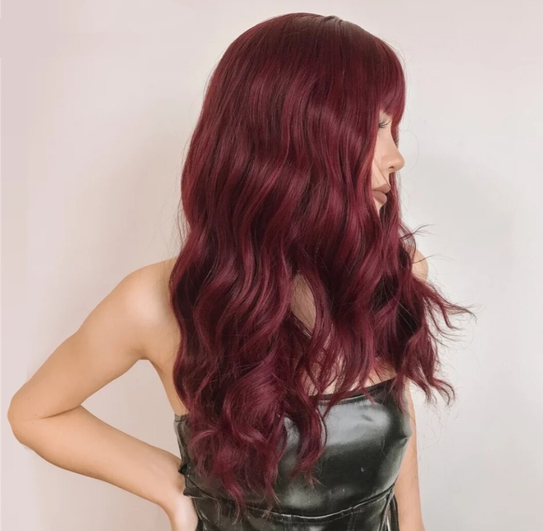 Silvia Wig | Wine Red