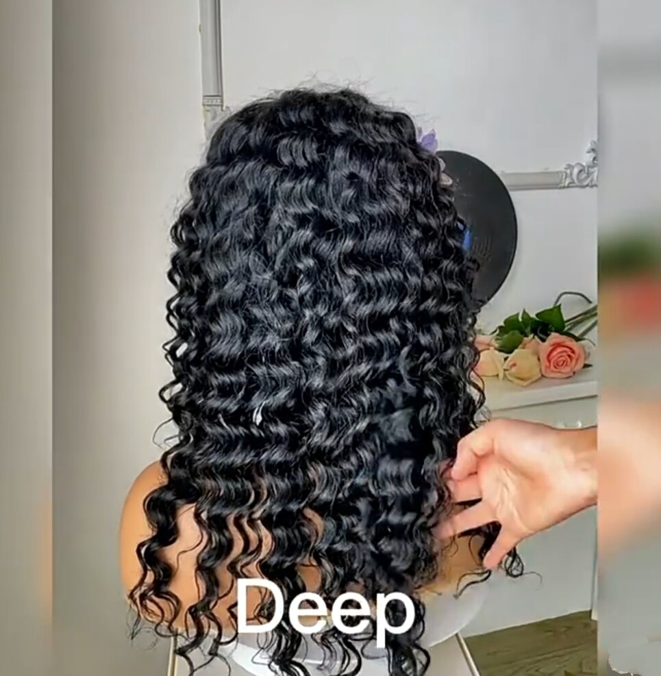 Mary Wig | Jet Black Human Hair Blend Lace Front 