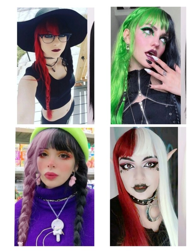 Cosplay Wigs | Half n Half