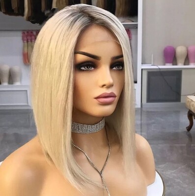 Lucy - Wig - Blonde Ombre Remy Hair