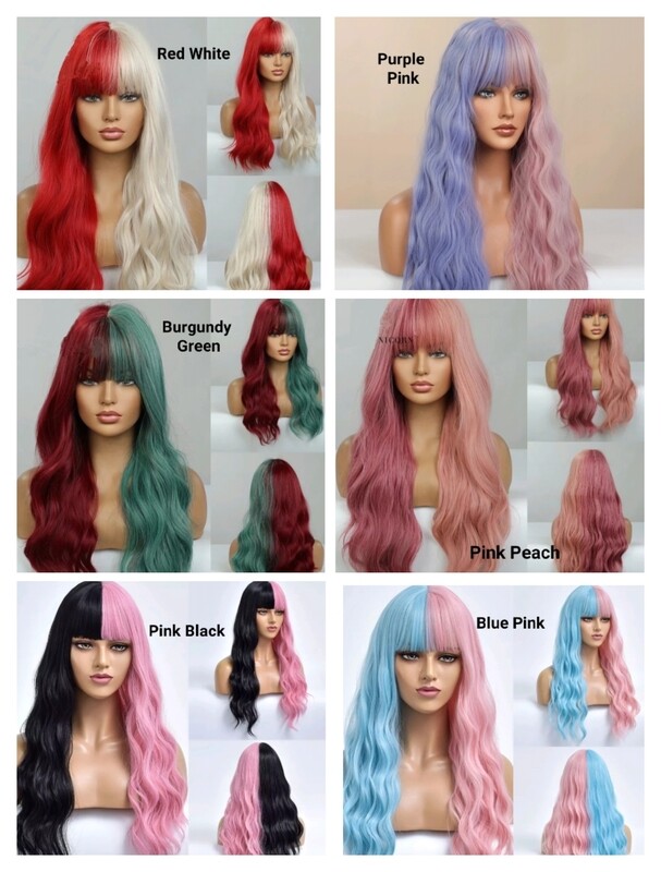 Cosplay Wigs | Half n Half Body Wave