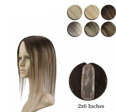 Toppers Monofilament Remy Hair 14"