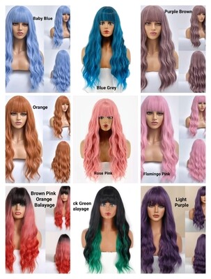 Cosplay - Wigs - Various Colours