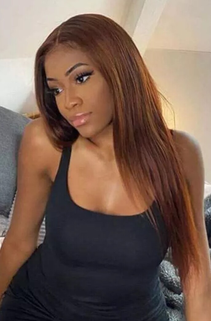 Casey - Wig - Auburn Remy Hair Lace Front 