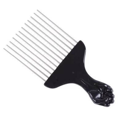 Metal Detangle Wig Comb
