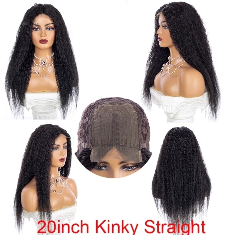 Trinity Wig | Jet Black Human Hair Blend Lace Front