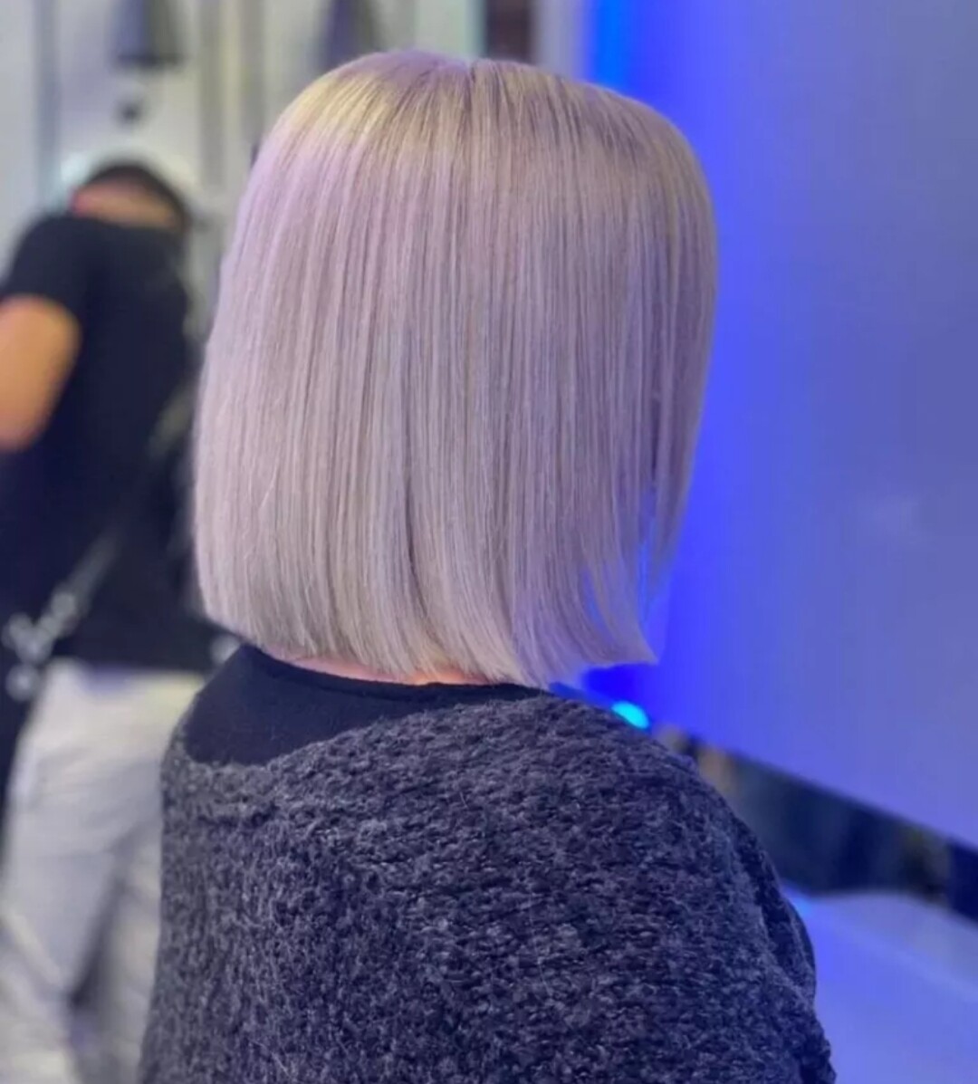 Vicky Wig | White Blonde Human Hair Lace Front 