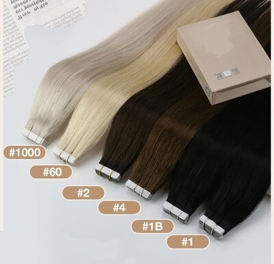 Tape Extensions Russian Human Hair 100g