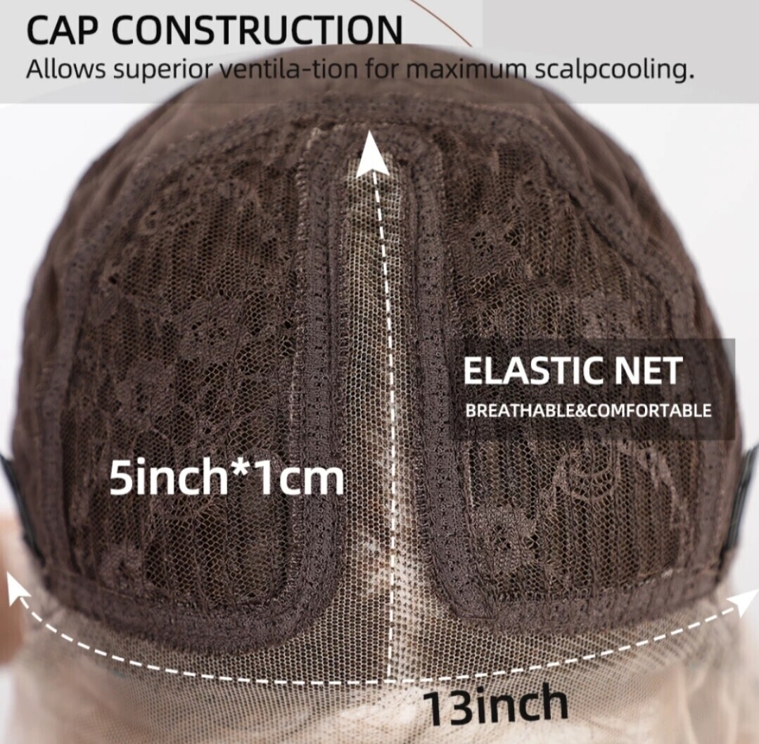Stell Wig | Curly Dark Blonde Ombre Lace Front 