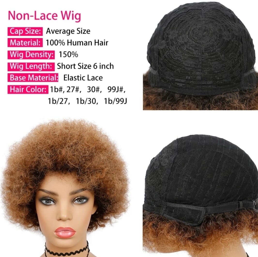 Zuri Wigs | Afro Human Hair