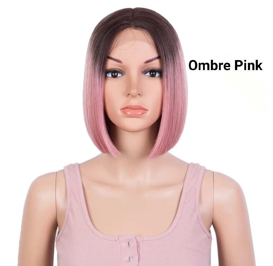 Julie Wigs | Blunt Bobs Centre Part Lace Front 