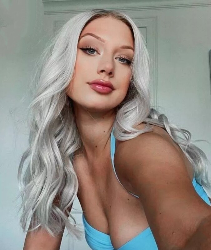 Samantha Wig | Silver Human Hair Lace Front 