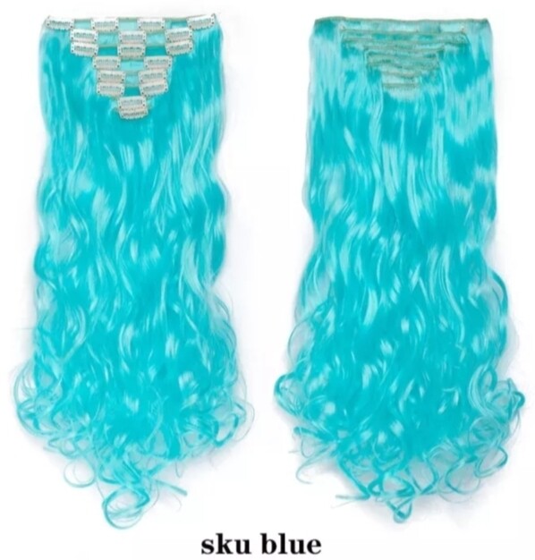 CLIP IN EXTENSION SYNTHETIC HAIR