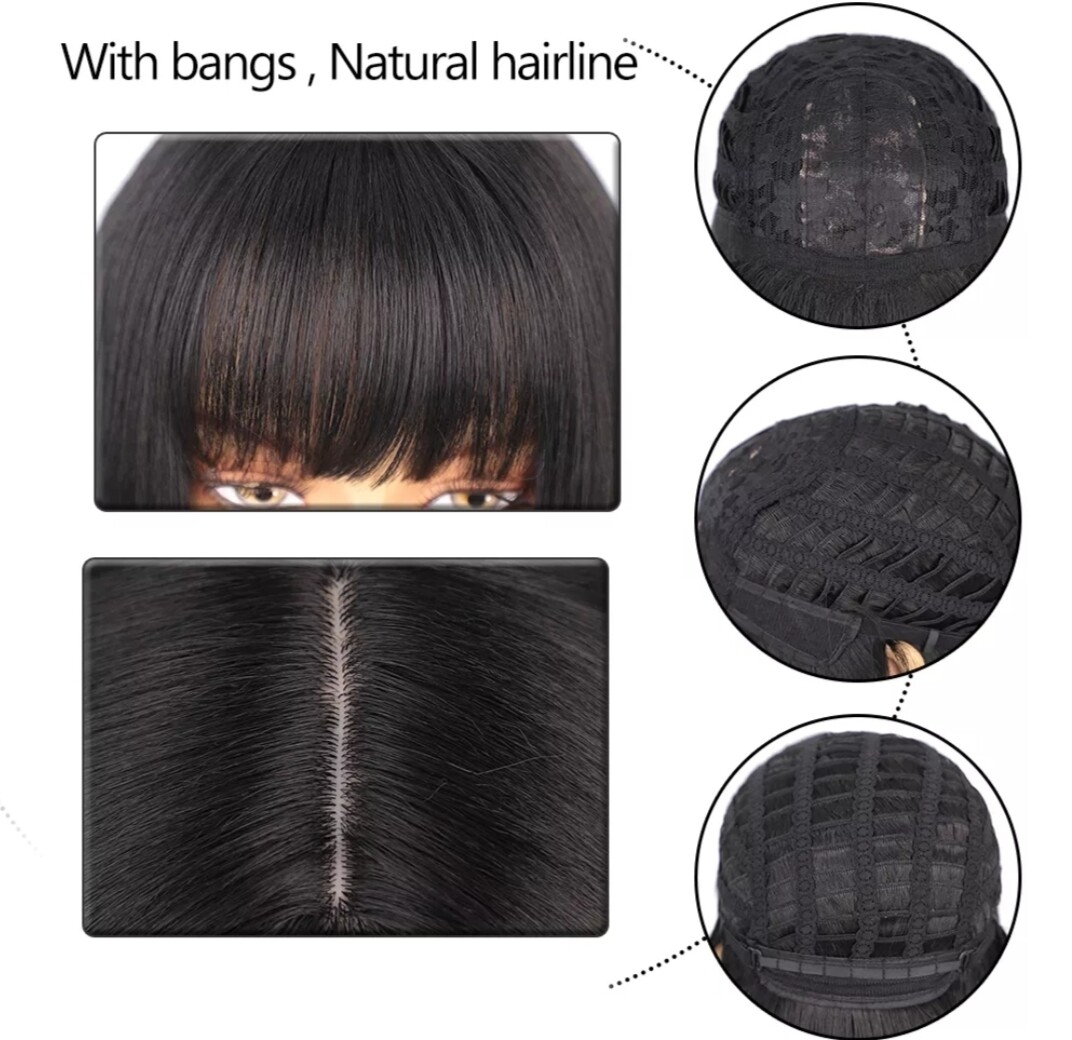 Suzy Wigs | Short Fringed Bobs