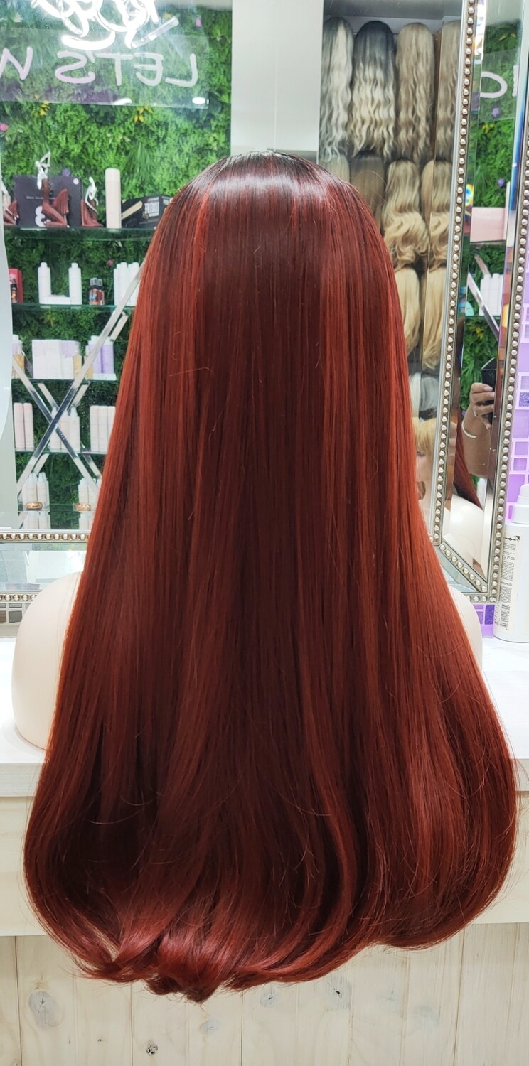 Sofina Wig | Rich Auburn Ombre