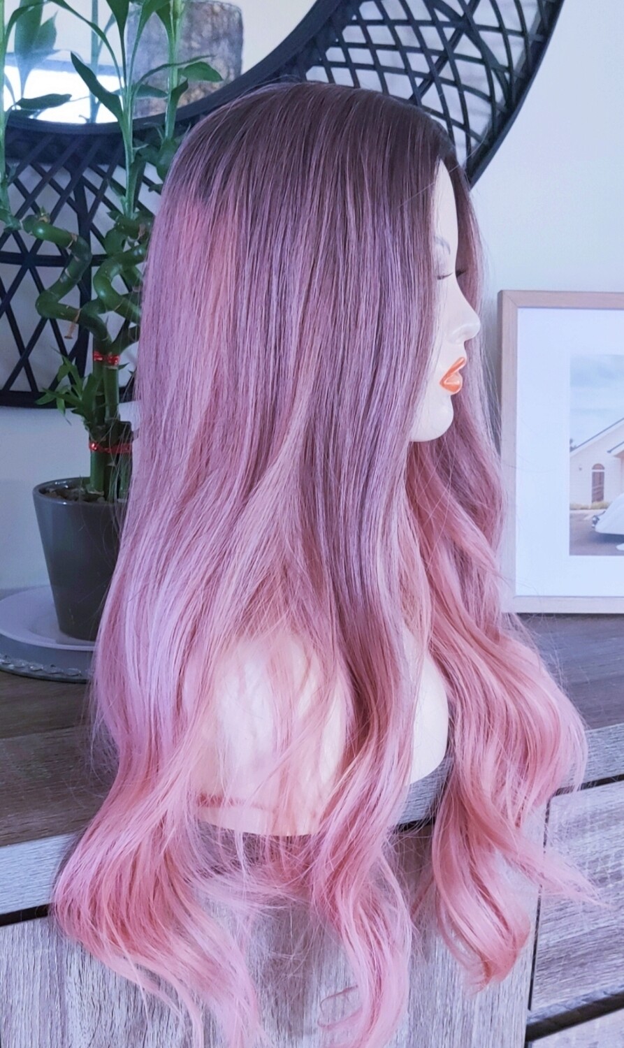Cosplay Wig | Dusty Pink Ombre