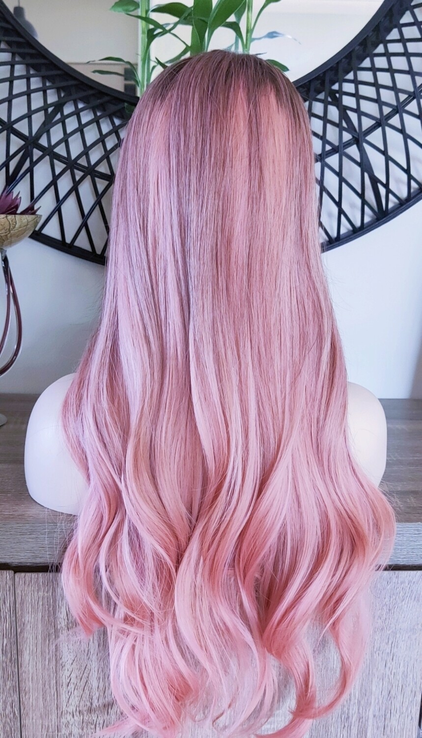 Cosplay Wig | Dusty Pink Ombre