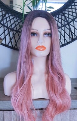 Cosplay Wig | Dusty Pink Ombre