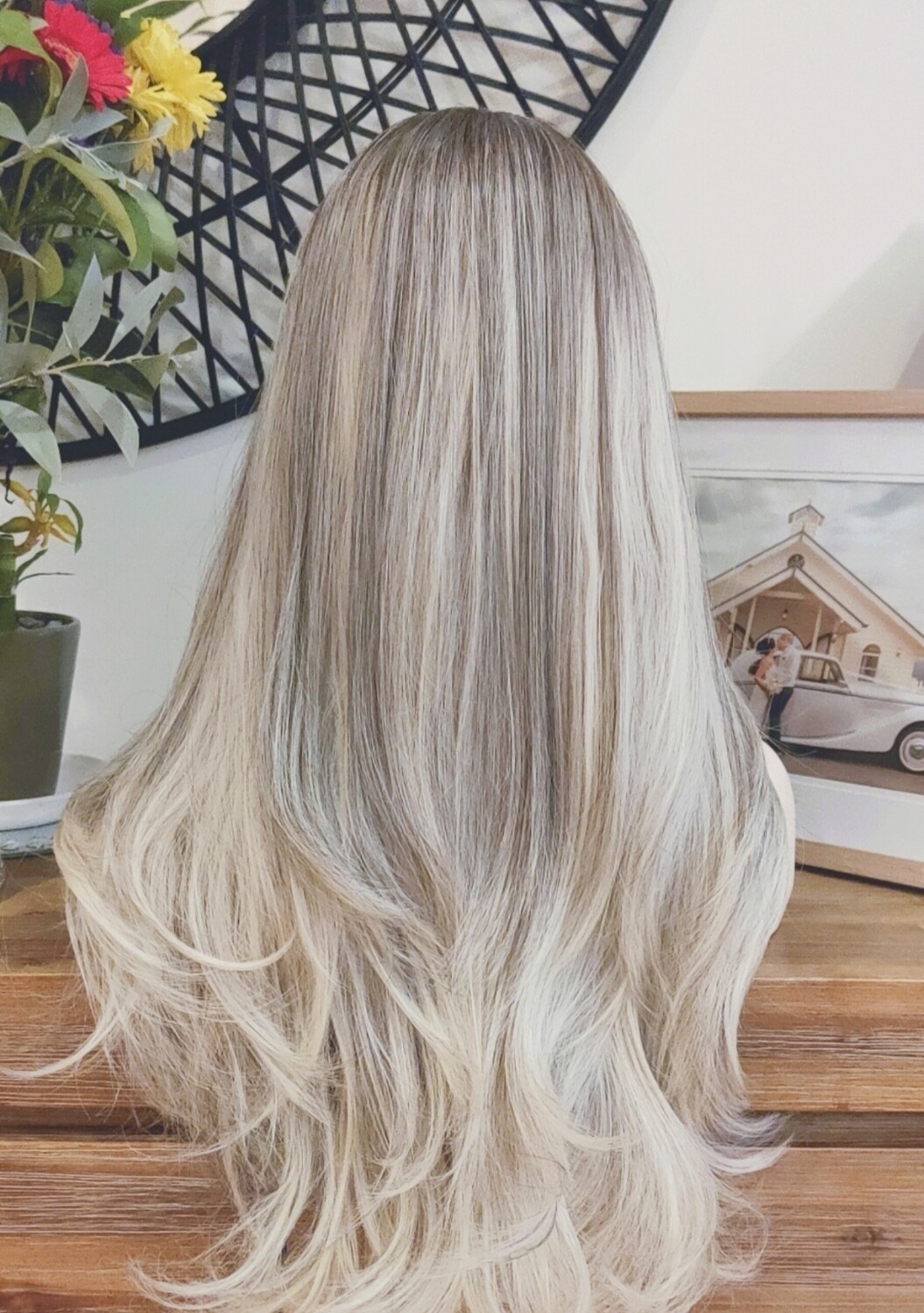 Rylie Wig | Grey Blonde Ombre