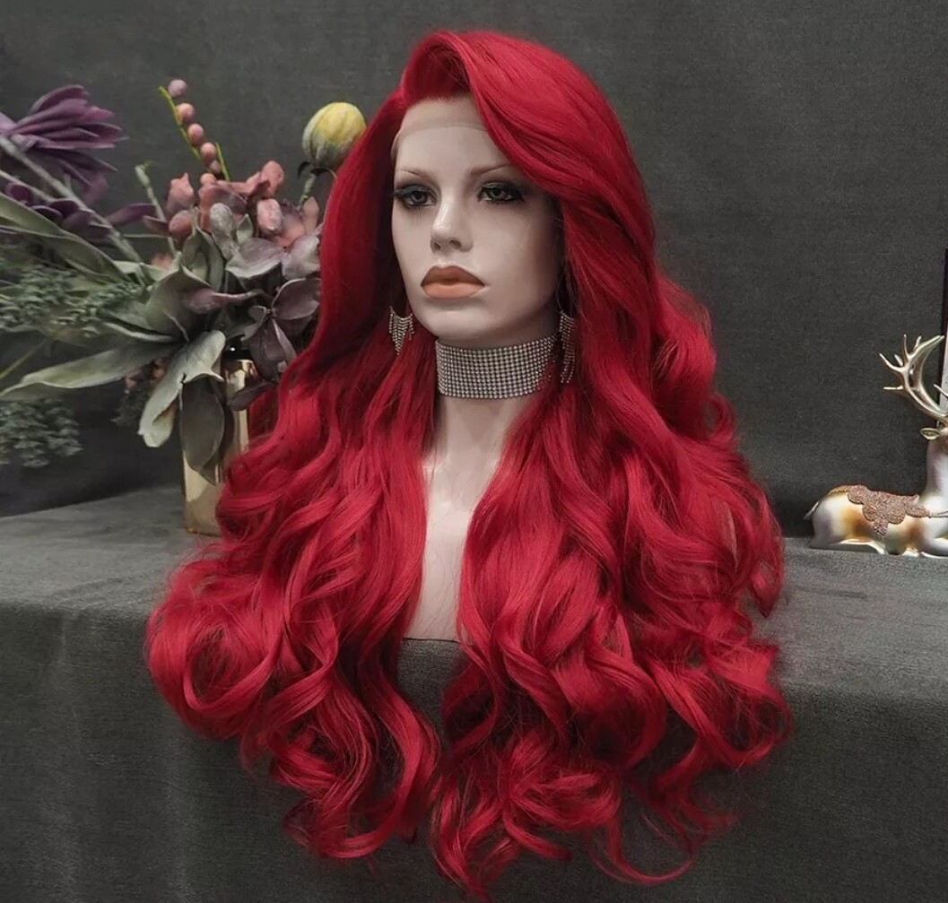 Scarlet Wig | Fire Red Free Part Lace Front