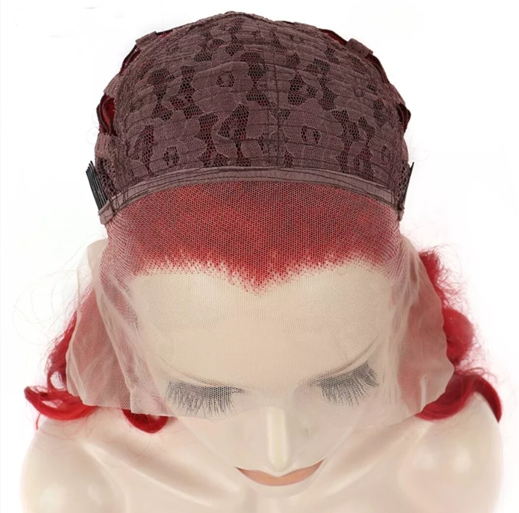 Scarlet Wig | Fire Red Free Part Lace Front