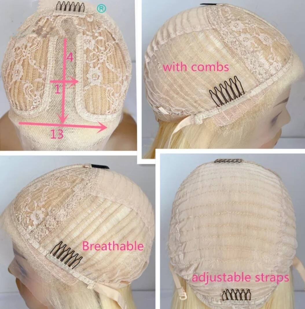 Leanne Wig | Ash Blonde Human Hair Lace Front 