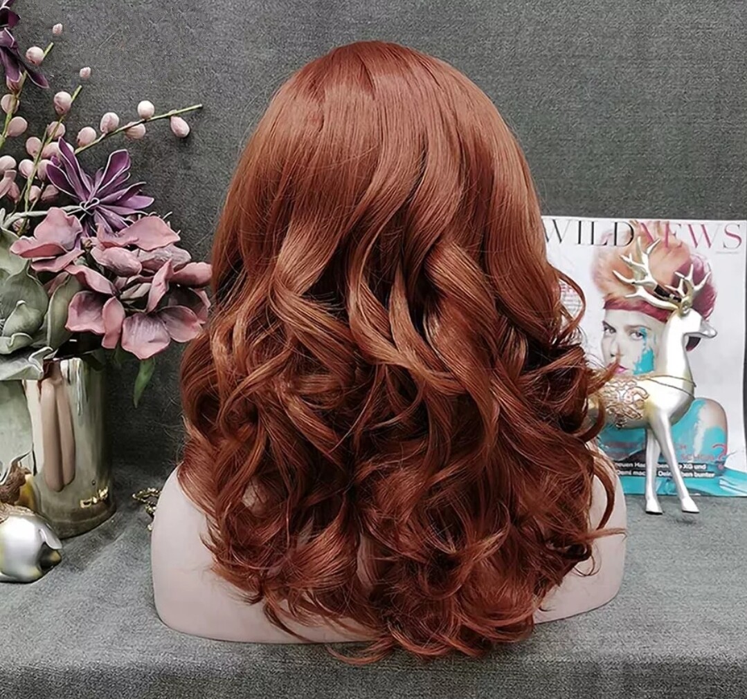 Candice Wig | Dark Copper Free Part Lace Front