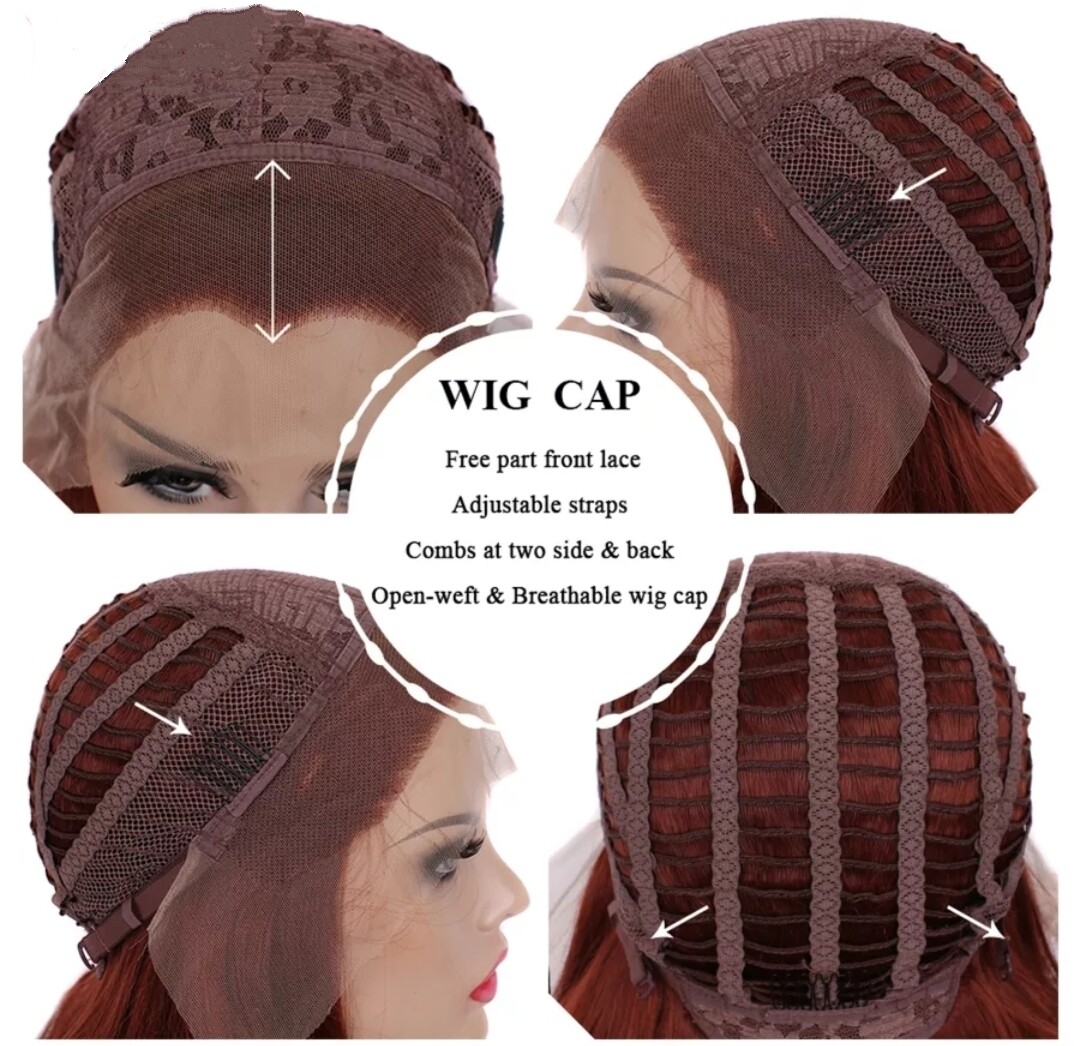 Candice Wig | Dark Copper Free Part Lace Front