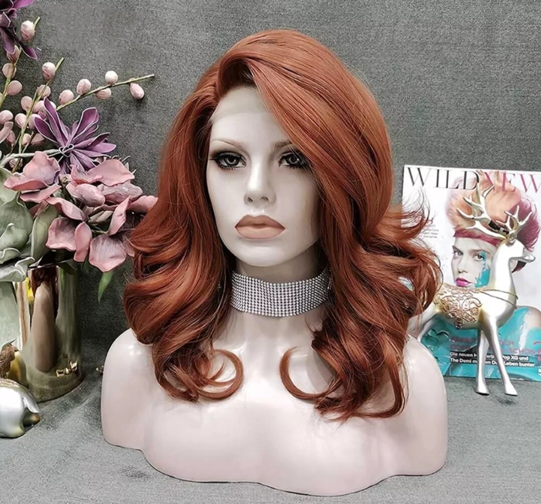 Candice - Wig - Dark Copper Free Part Lace Front
